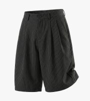メンズワイドショートパンツ 軽量ドレープ素材 イージーパンツ - 画像 (5)