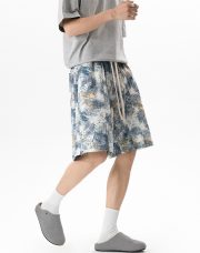 メンズアロハショートパンツ リゾートスタイル サマーカジュアル - 画像 (10)