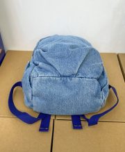 軽量キャンバスリュック ウォッシュドデザイン シンプルカジュアルスタイル - 画像 (7)