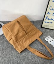 大容量キャンバストートバッグ 2WAY仕様 シンプルデザイン - 画像 (12)