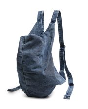 レディースデニムバッグ 2WAY リュック＆ショルダー ウォッシュドデザイン 軽量タイプ - 画像 (4)