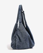 レディースデニムバッグ 2WAY リュック＆ショルダー ウォッシュドデザイン 軽量タイプ - 画像 (2)