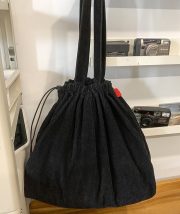 レディースコーデュロイショルダーバッグ 大容量 シンプルデザイン - 画像 (6)
