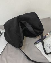 レディースショルダーバッグ コットンリネン 軽量 シンプルデザイン - 画像 (12)