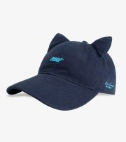 レディースキャップ 狐耳デザイン コットンキャンバス ロゴ刺繍入り - 画像 (4)