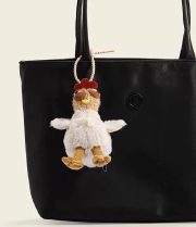 ひよこバッグチャーム ぬいぐるみキーホルダー かわいいマスコット - 画像 (6)