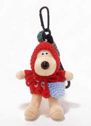 くまバッグチャーム ぬいぐるみキーホルダー かわいいマスコット - 画像 (4)