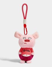 アニマルスマホチャーム おもしろ表情シリーズ バッグチャーム キーホルダー - 画像 (2)
