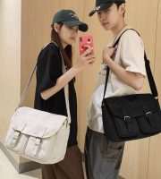 ヴィンテージミリタリーショルダーバッグ キャンバス 通学・旅行対応 ユニセックス - 画像 (22)